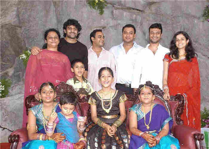 Prabhas Family Photo