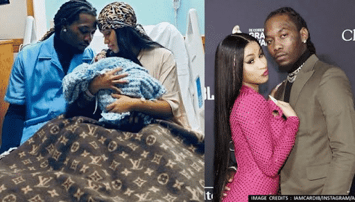 Cardi B and Offset Child